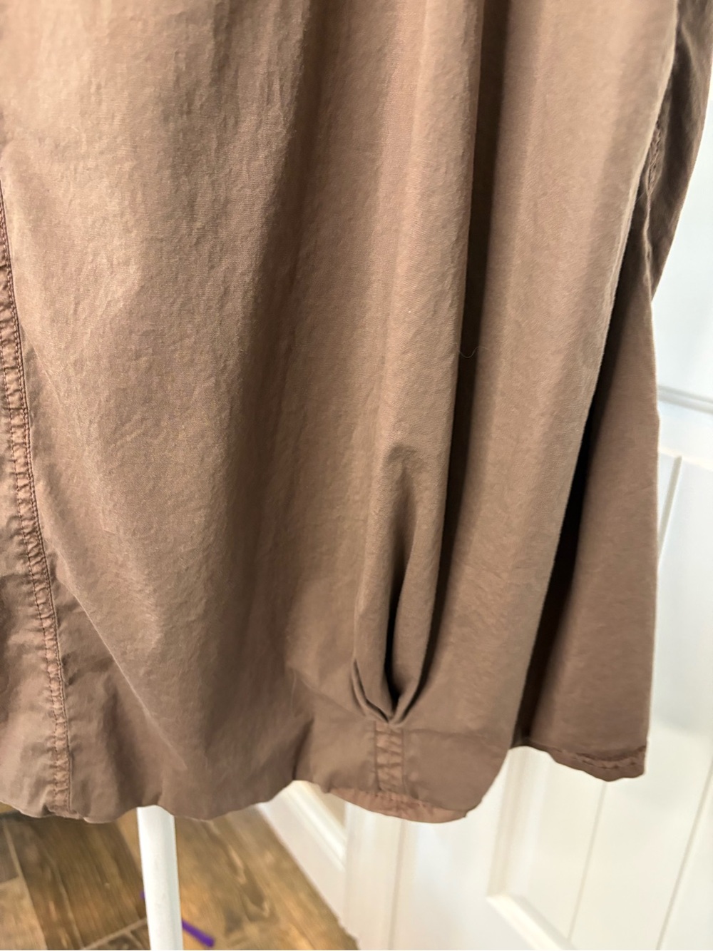 XCVI Women’s Cargo Skirt in Brown - Picture 3 of 6